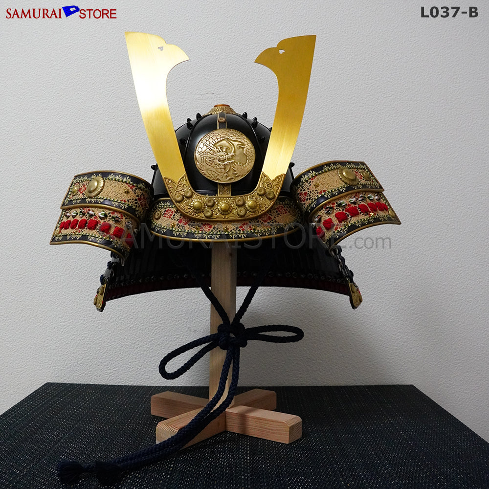 L037 甲冑 『道玄』 家紋入 等身大 - サムライストア SAMURAI STORE