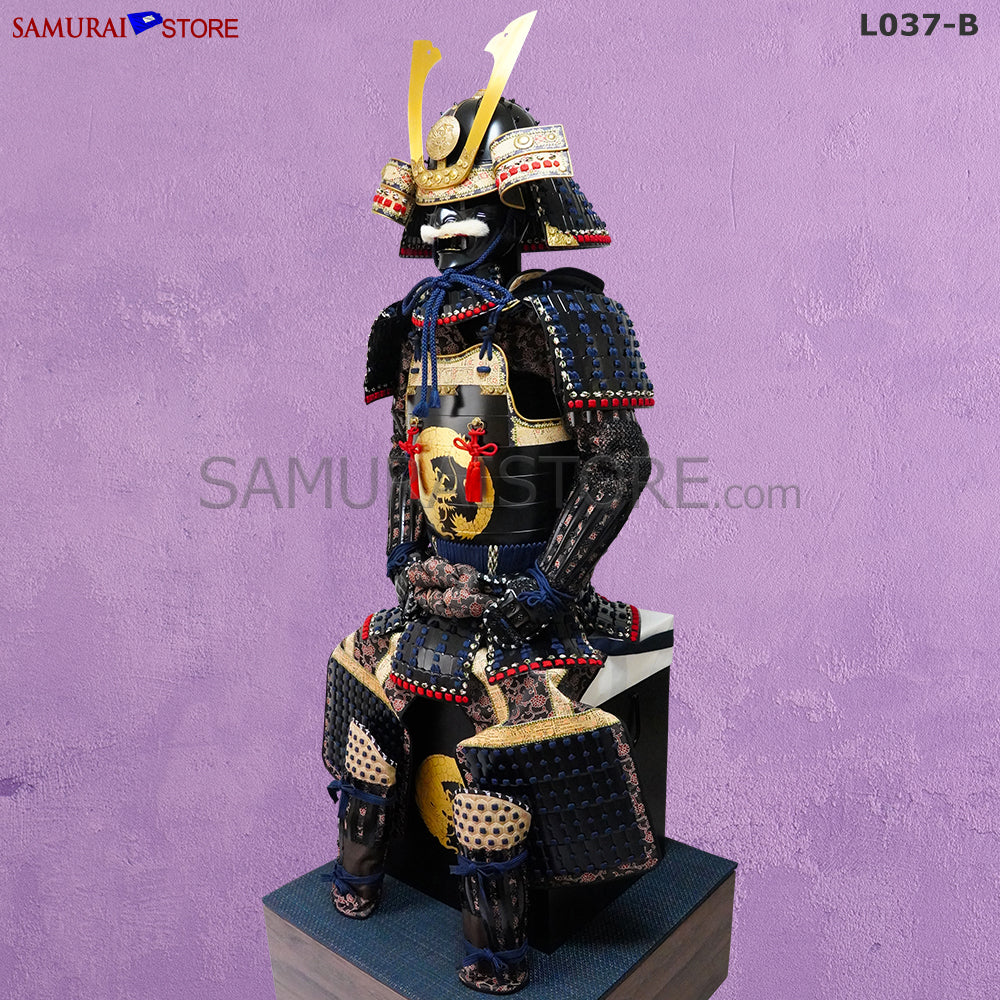 L037 甲冑 『道玄』 家紋入 等身大 - サムライストア SAMURAI STORE