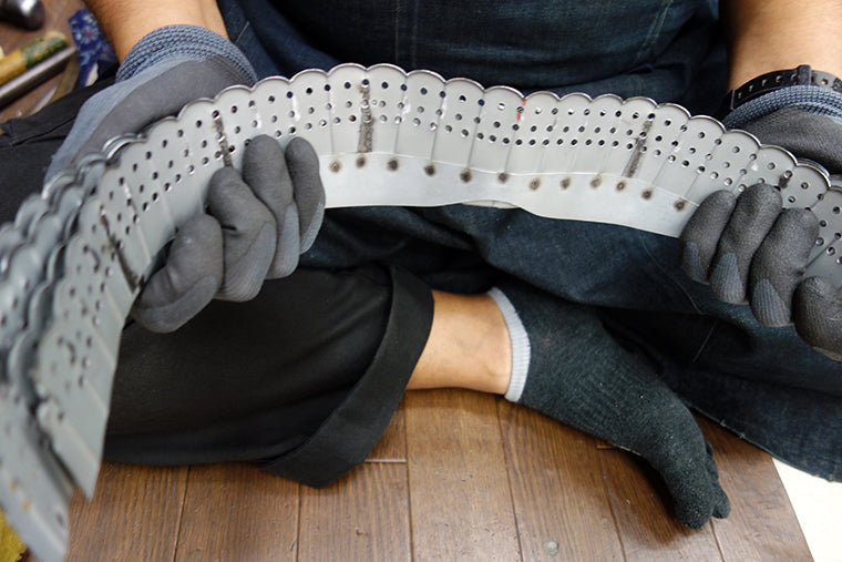 サムライストアの甲冑職人