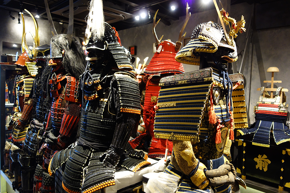 サムライストアの鎧