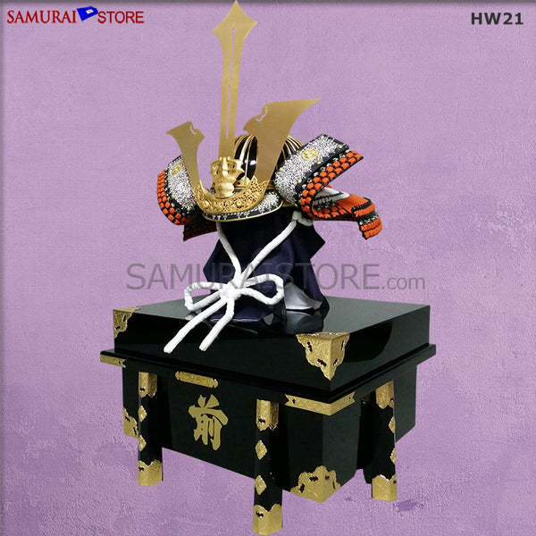 【新品未使用】【コンパクト　兜のみ】【知将　毛利元就】 新品未使用】【コンパクト 兜のみ】【知将 毛利元就】 C-013-K