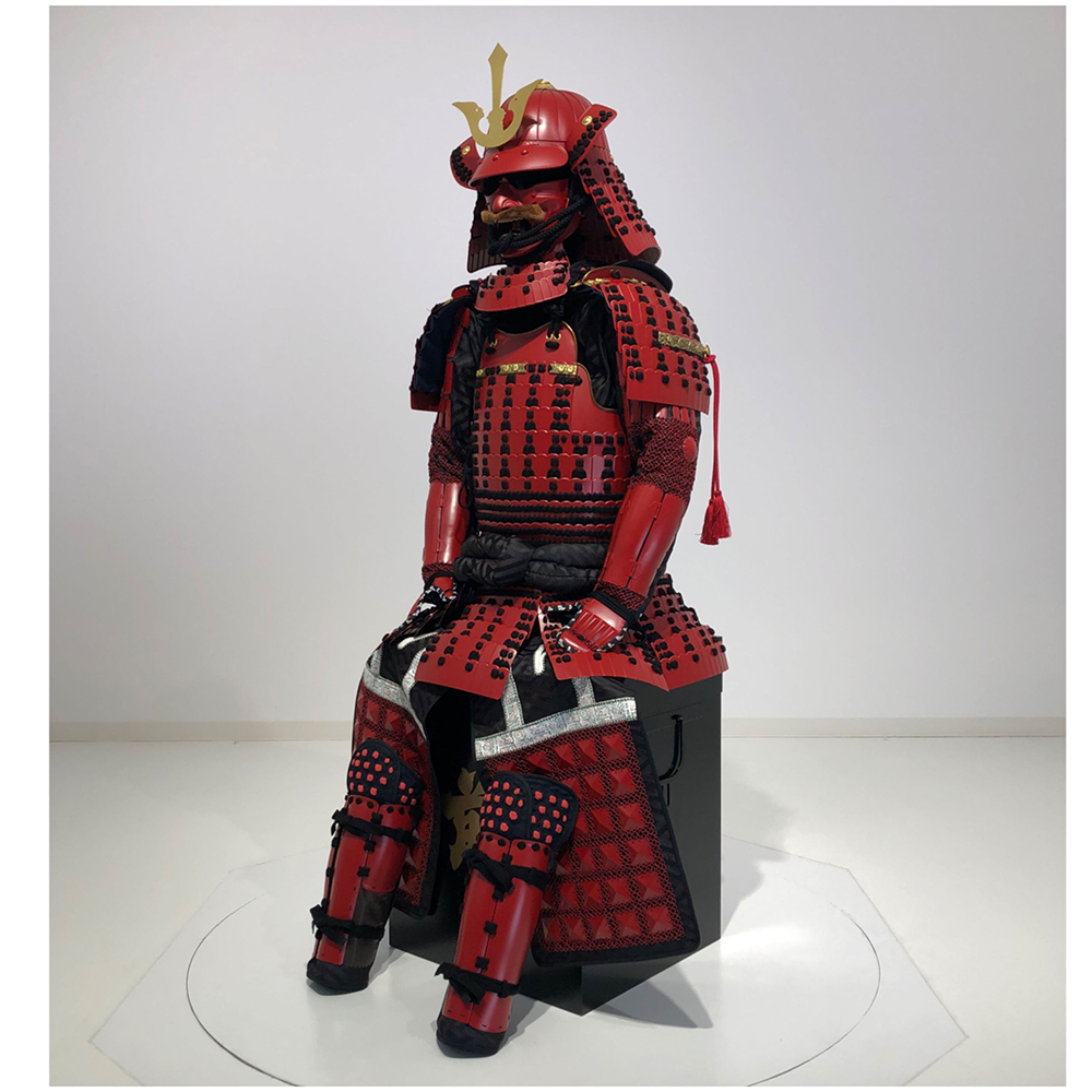 甲冑 らいよん L004 黒糸威赤塗伊予腰取具足 等身大 - サムライストア SAMURAI