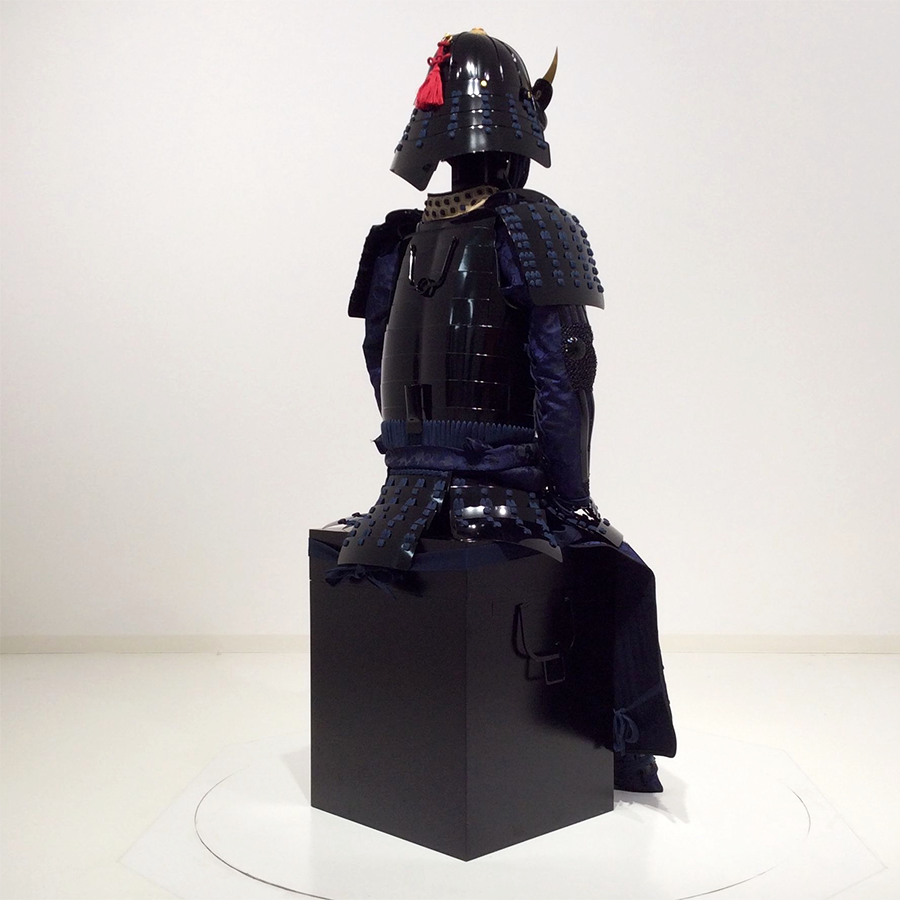 L033A (即納品) 黒桶側二枚胴具足 時代仕上げ - サムライストア L033A (即納品) 黒桶側二枚胴具足 時代仕上げ - サムライストア