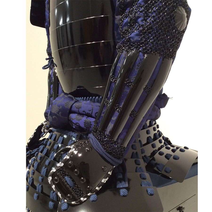 L033A (即納品) 黒桶側二枚胴具足 時代仕上げ - サムライストア L033A (即納品) 黒桶側二枚胴具足 時代仕上げ - サムライストア