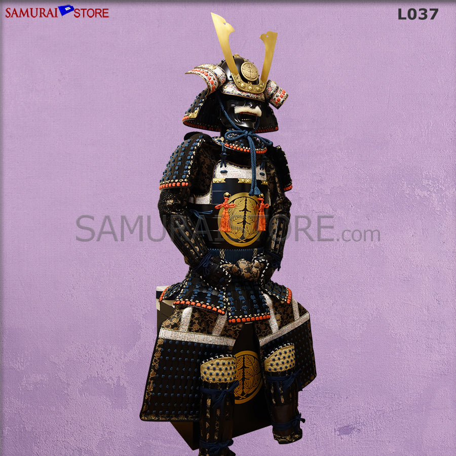 L037 甲冑 『道玄』 家紋入 等身大 - サムライストア SAMURAI STORE