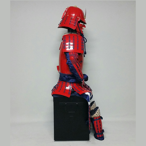 L049 (即納品) 赤桶側二枚胴具足 L049 (即納品) 赤桶側二枚胴具足