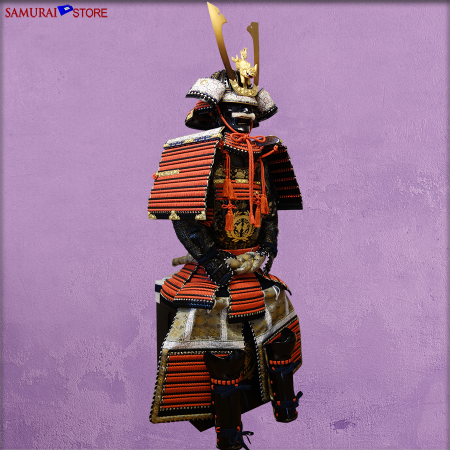 戦国武将シリーズ 2体 LW12 金唐草 金紋具足II 鎧 等身大 - サムライストア SAMURAI STORE