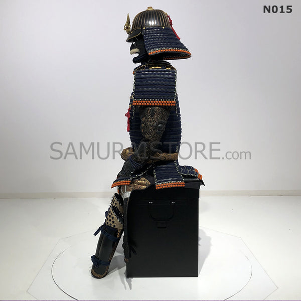 N015　阿古陀兜 当世小札具足